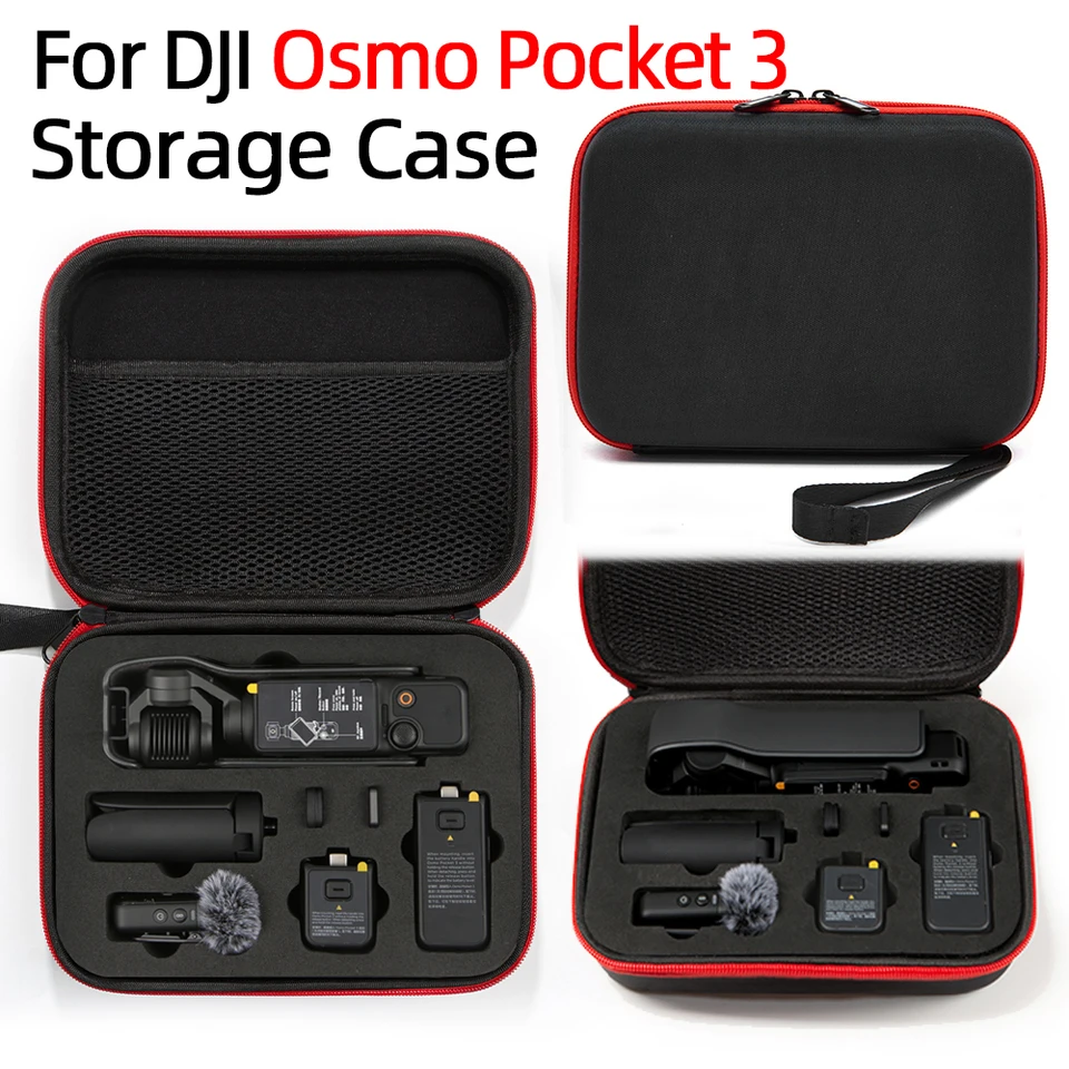 Prepravné puzdro pre DJI Osmo vrecko 3 hlava Camera Storage Bag Clutch Kandid