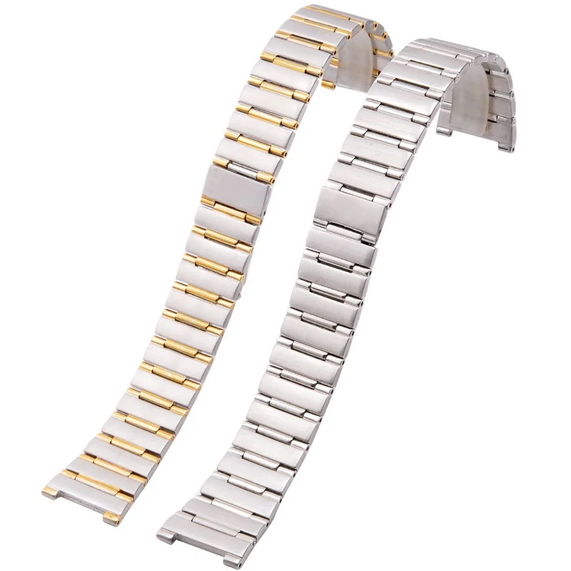 Presná hodinová reťazec z nehrdzavejúcej ocele pre Omega Constellation Series Series WatchBand Pánsky a ženský náramok na popruh 23*14 mm 16*11 mm