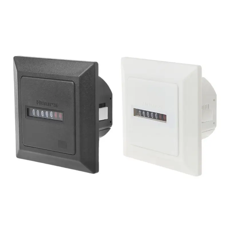 Presný hm-1 časovač štvorcového počítadla digitálne 0-9999.9 hodinový meter merací meradlo 0,3 W AC220-240V / 50Hz AC