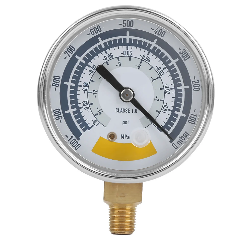 Presný náradie na tlaku pre presný obrys pre vákuové čerpadlo 0-14 psi NPT 1/8in konektor