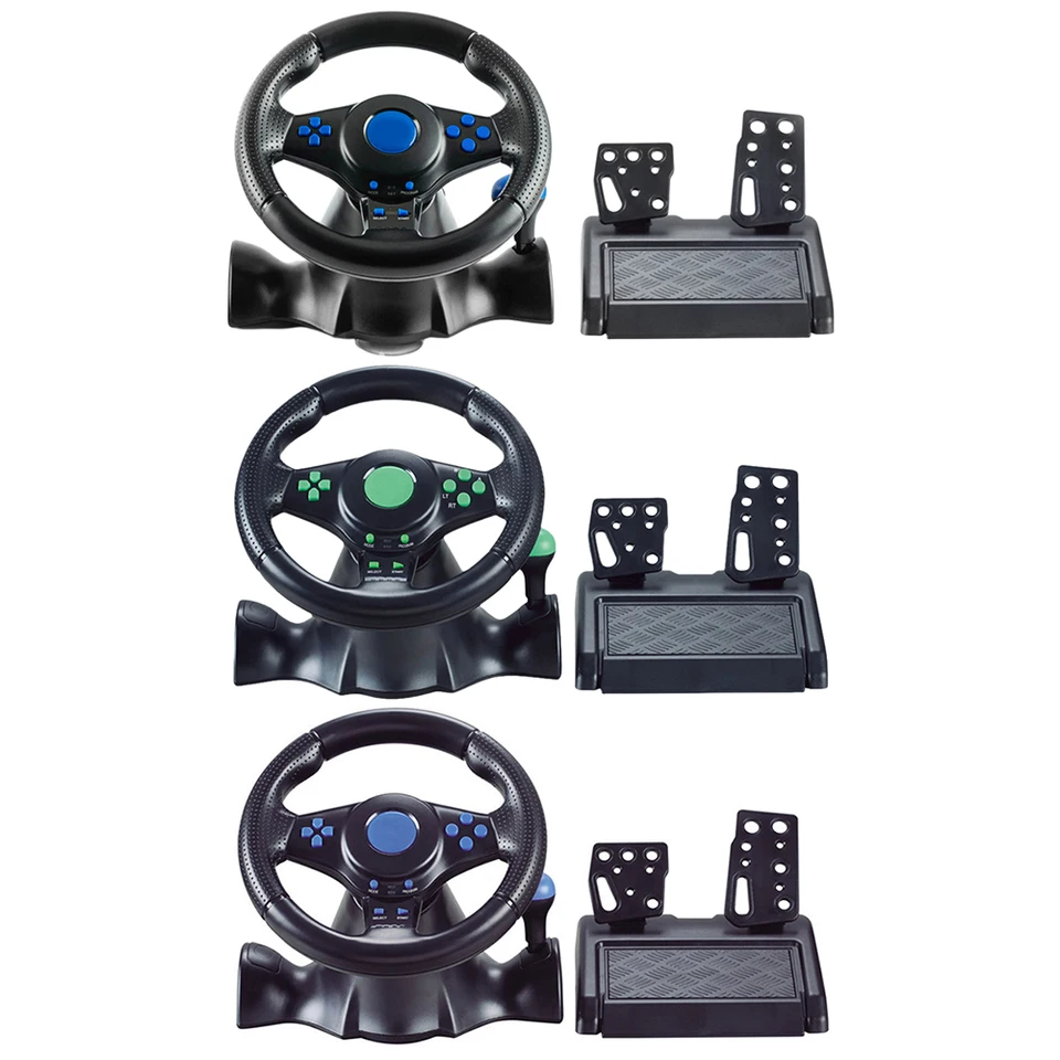 Pretekársky volant Dual Clutch Spustenie riadiaceho herného herného kolesa pre spínač/Xbox One/360/PS4/PS2/PS3/PC