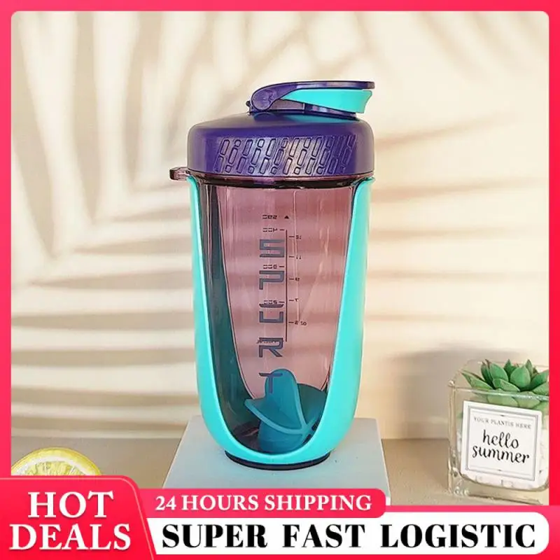 Pretrasenie pohára viacúčelová ponuka ľudského inžinierskeho proteínového práškového prasknutia Flask Fitness Cup Fashion Sports Shake Cup Free Dopyt Free Dopyt