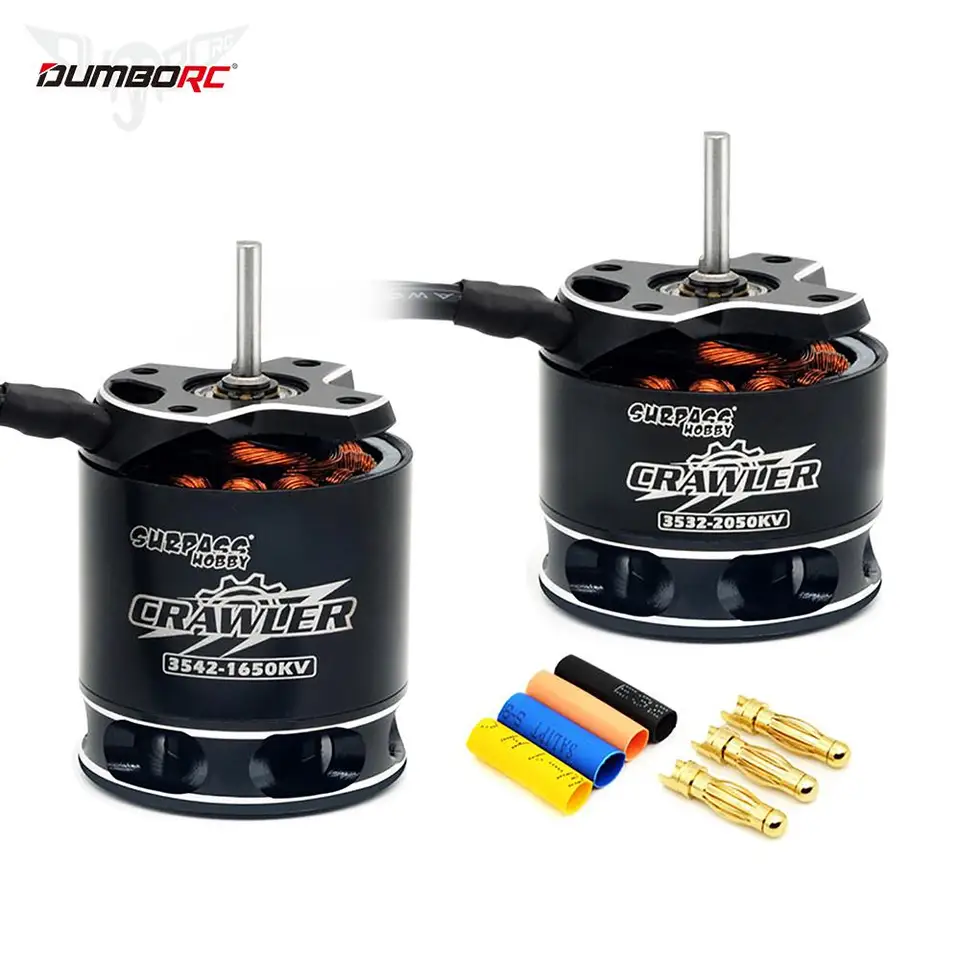 Prevyšuje hobby 3532 3542 Crawler Outrunner Brushless Motor pre 1/10 1/12 RC Crawler Car Axial SCX10 TRX-4 TRX-6 TAMIYA