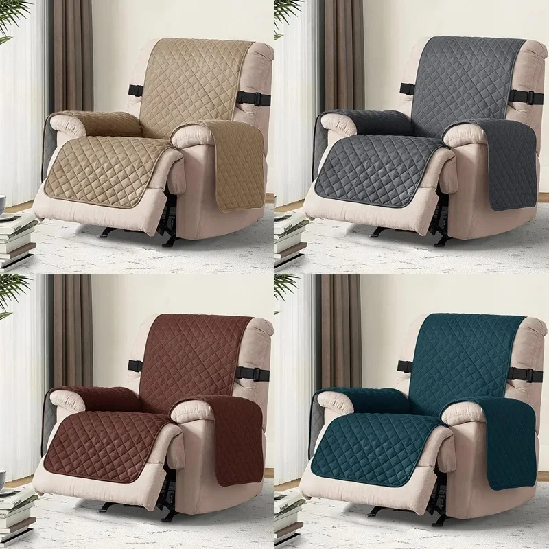 Prešívané kreslo pohovky Cover Pets Domáce psie psie deti reklinery mačiatka non-sklip s nastaviteľným elastickým popruhom 1