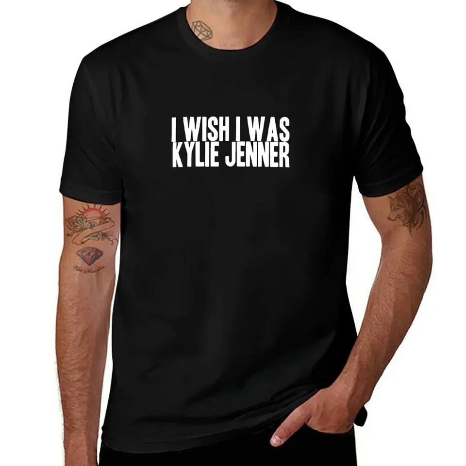 Prial by som si, aby som bol Kylie Jenner Essential Classic Graphic T-shirt Rapper Grapper Grapper Grapper Grafic Tates letné top Tirts Men