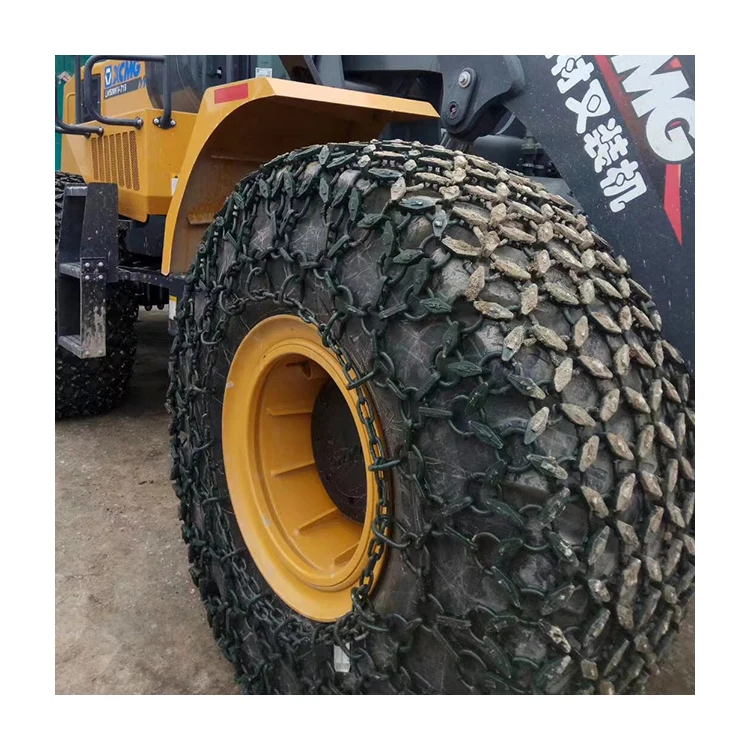 Priama dohoda Anti Slip Tire Chain Snow Slech Chains 17.5-25 pre autá Galvanizované reťazce snehových pneumatík oceľ pre protišúch