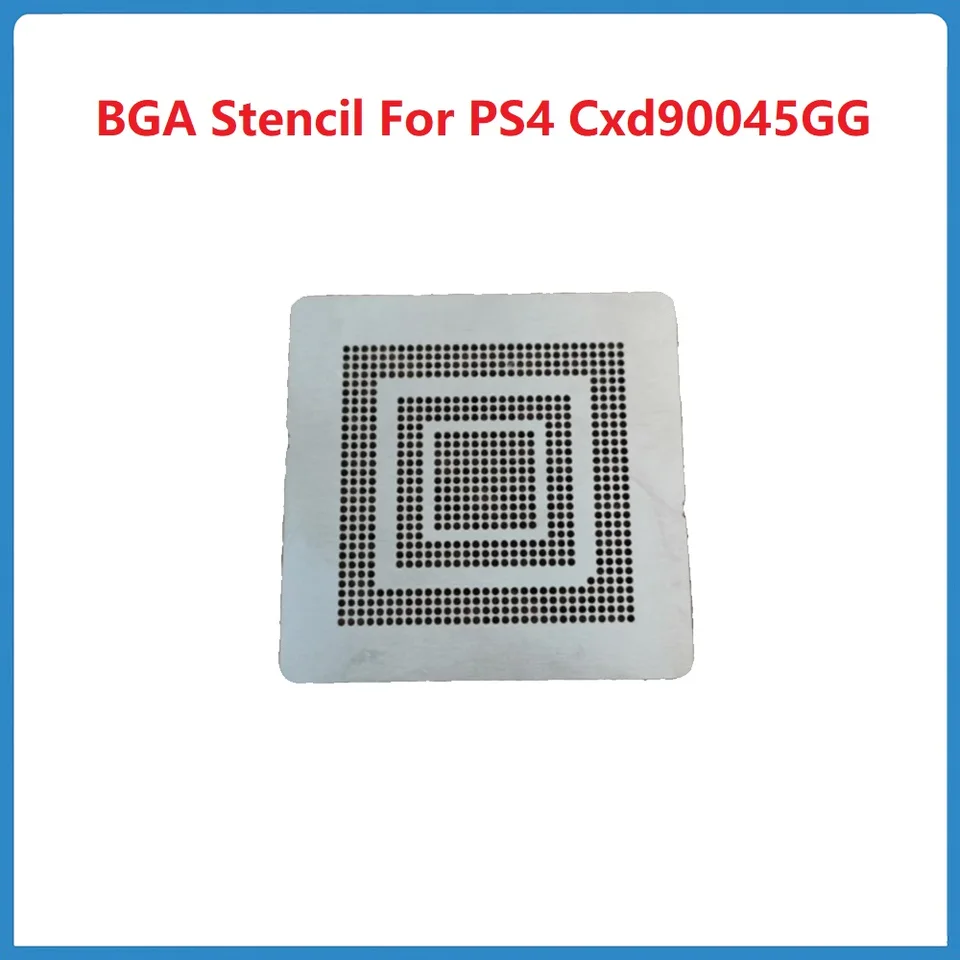 Priame zahrievanie 90x90mm BGA Šablóna pre PS4 CXD90045GG CXD90045 Console Chip BGA REBALL CIN SLANCIL OPRAVA