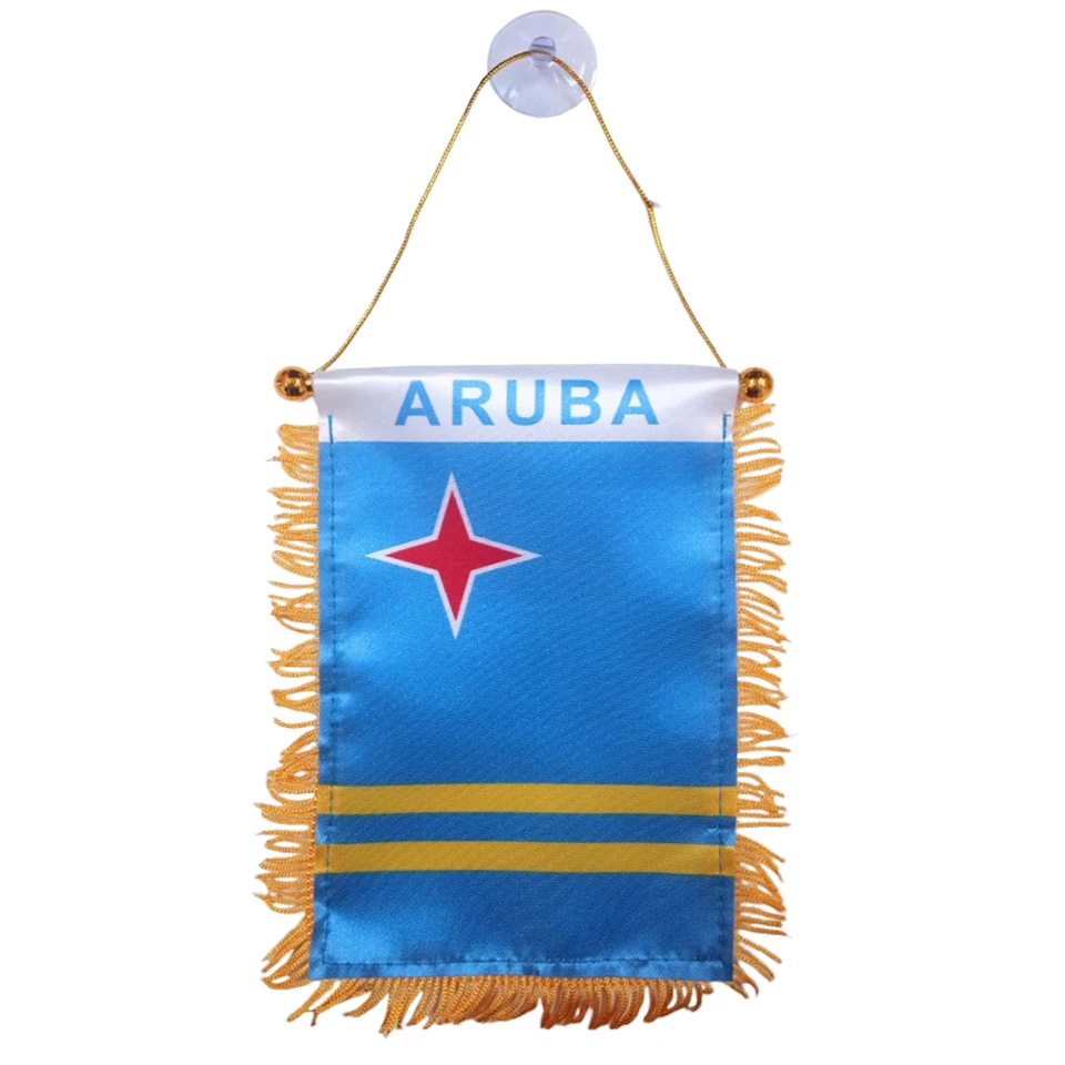 Priamo dodávka okenná dekoration dekorácia škvŕn bunting vlajky aruba vlajky