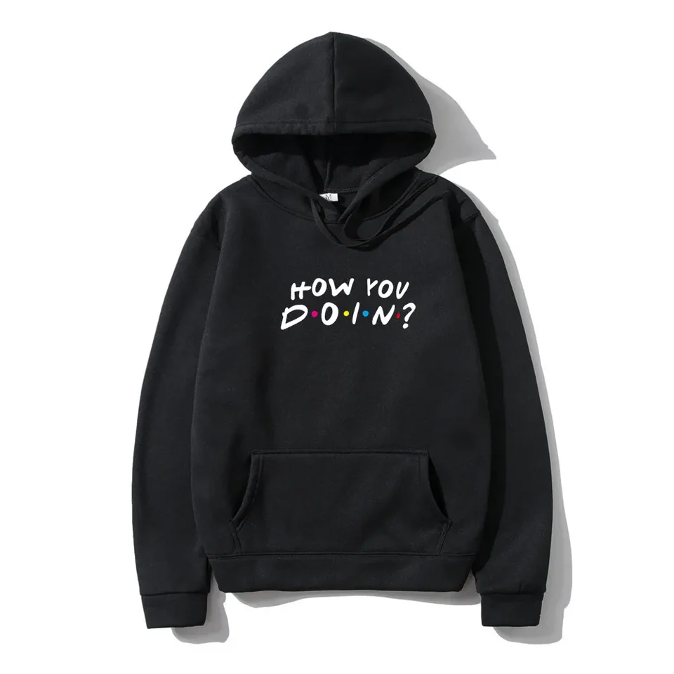 Priatelia tlačení muži mikiny mikiny mikiny neformálne ako sa robíte mikiny mikiny módne hip hop hop hip hopetwear horúcich oblečení plus veľkosť
