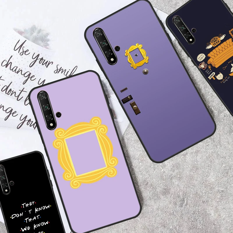 Priatelia TV Show Case pre Huawei Nova 8i 7i 11i 11 Pro 9 10 SE 5T Y60 Y61 Y70 Y90 Y91 P30 P20 P20 P40 Lite Cover