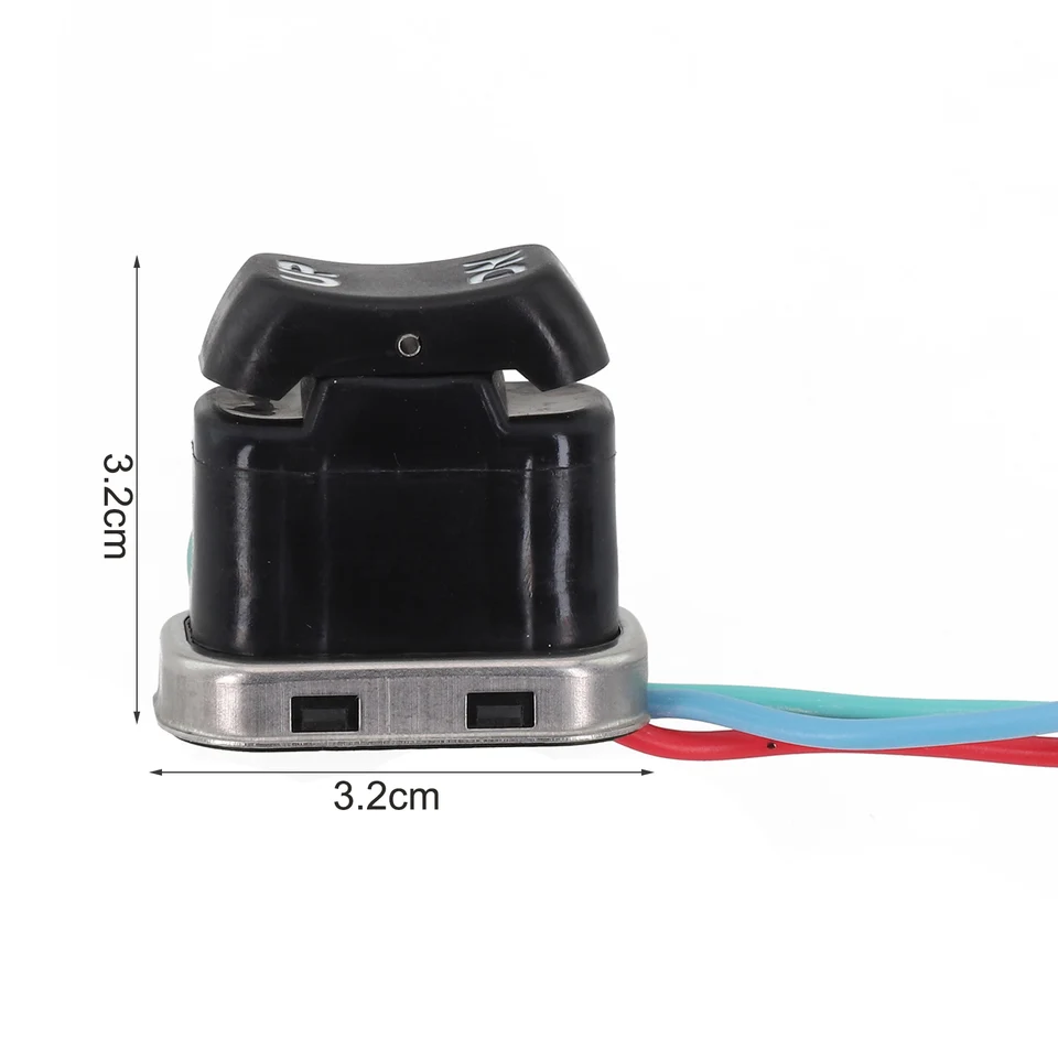 Priaznivý prepínač člna Johnson Evinrude Outboard Switch Typ Tool-Tool ABS Materiál čierna farba priama výmena