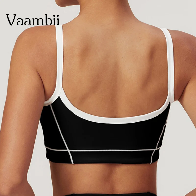 Priedušná krása zadná podprsenka Dámska otvorené chrbát Tops Tops Fitness trubica Top telocvičňa Top Brassiere Yoga Push Up Sport Ruka