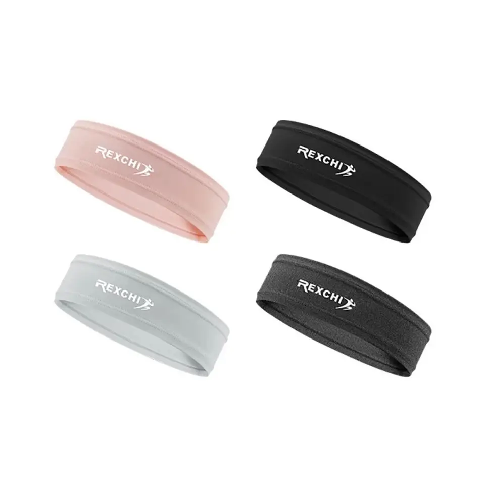 Priedušné pruhy čelenky potný kabát čelenky Vlasové pásy Sport Hairbands Running Hair Band Fitness čelenka elastické potné pásmo
