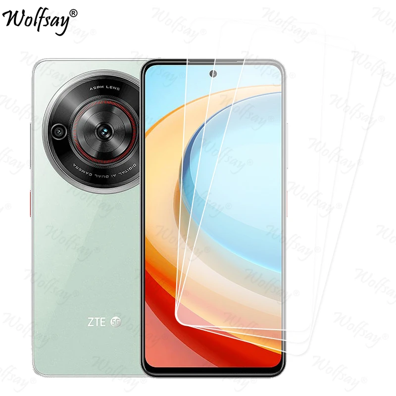 Priehľadné sklo telefónu pre ZTE Blade A75 5G Chránič obrazovky ZTE Blade A75 5G Temperované sklo pre ZTE Blade A75 sklo 6,6 palca