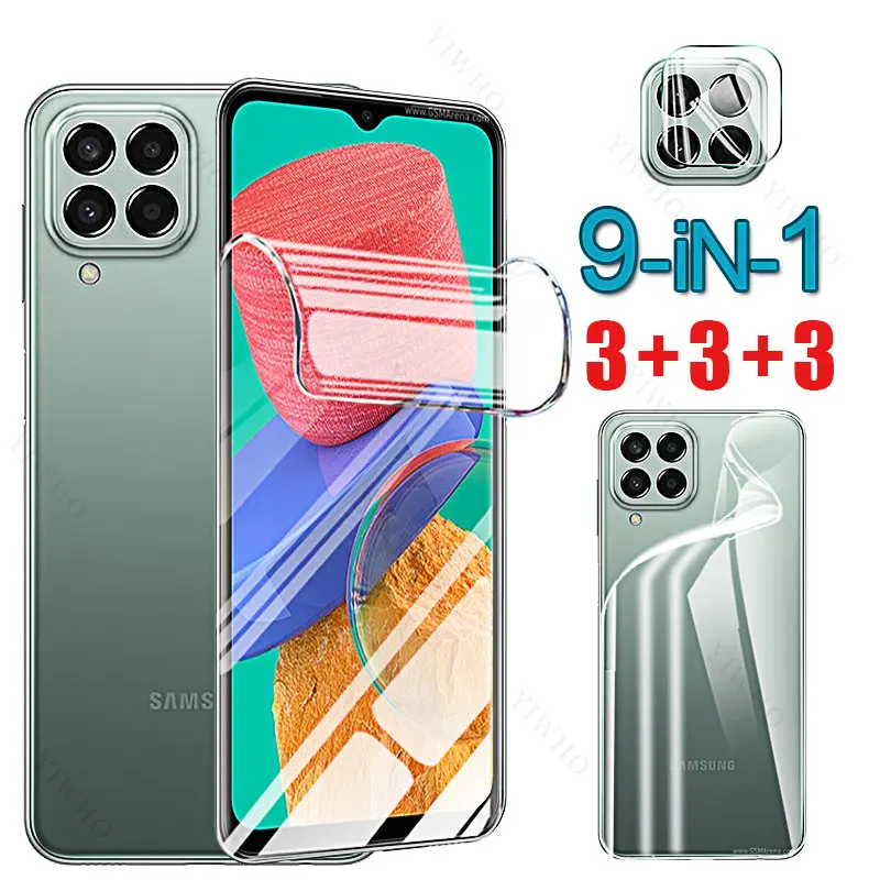 Priehľadný hydrogélový film pre Samsung Galaxy M33 Zadný chránič mäkkej obrazovky pre Sumsung M 33 6,6 