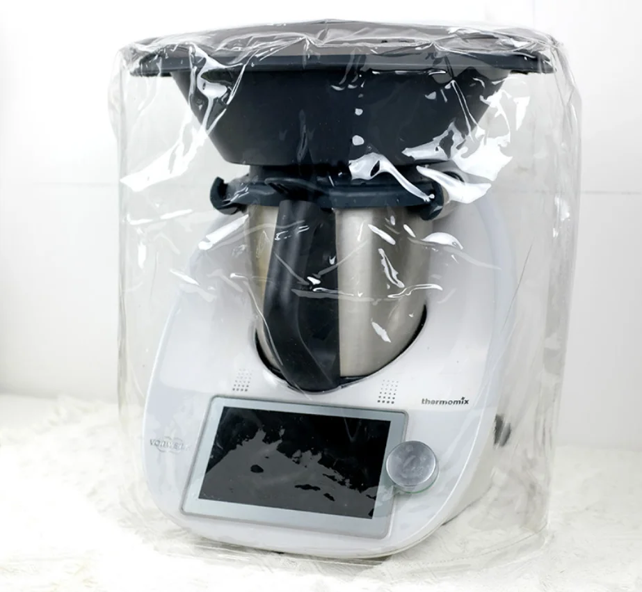 Priehľadný prachový prachový prach Prach Trojrozmerný ochranný kryt pre TM5/TM6 TherMomix Machine Robot Kitchen