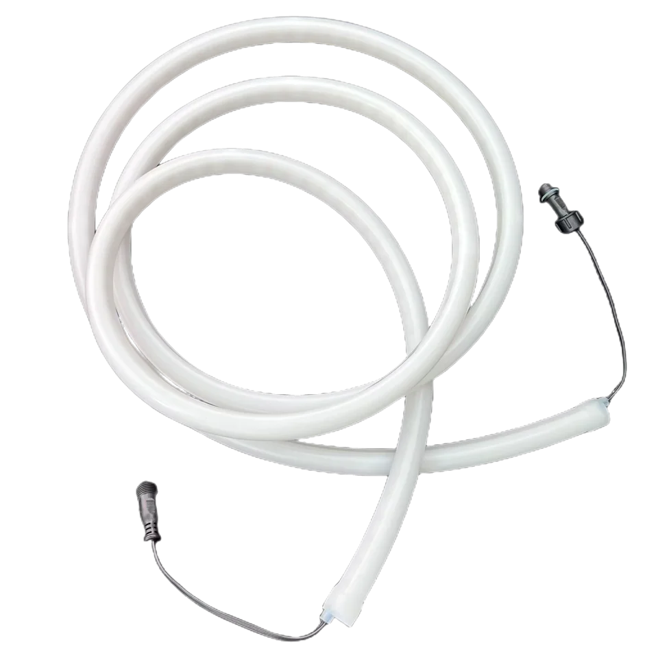 Priemer 20 mm; 360 stupňov prezerania, 3M 4M 5 m dlhé/WS2812B DC5V 100piel/m adresovateľné pixel RGB Neon Strip Light; IP67