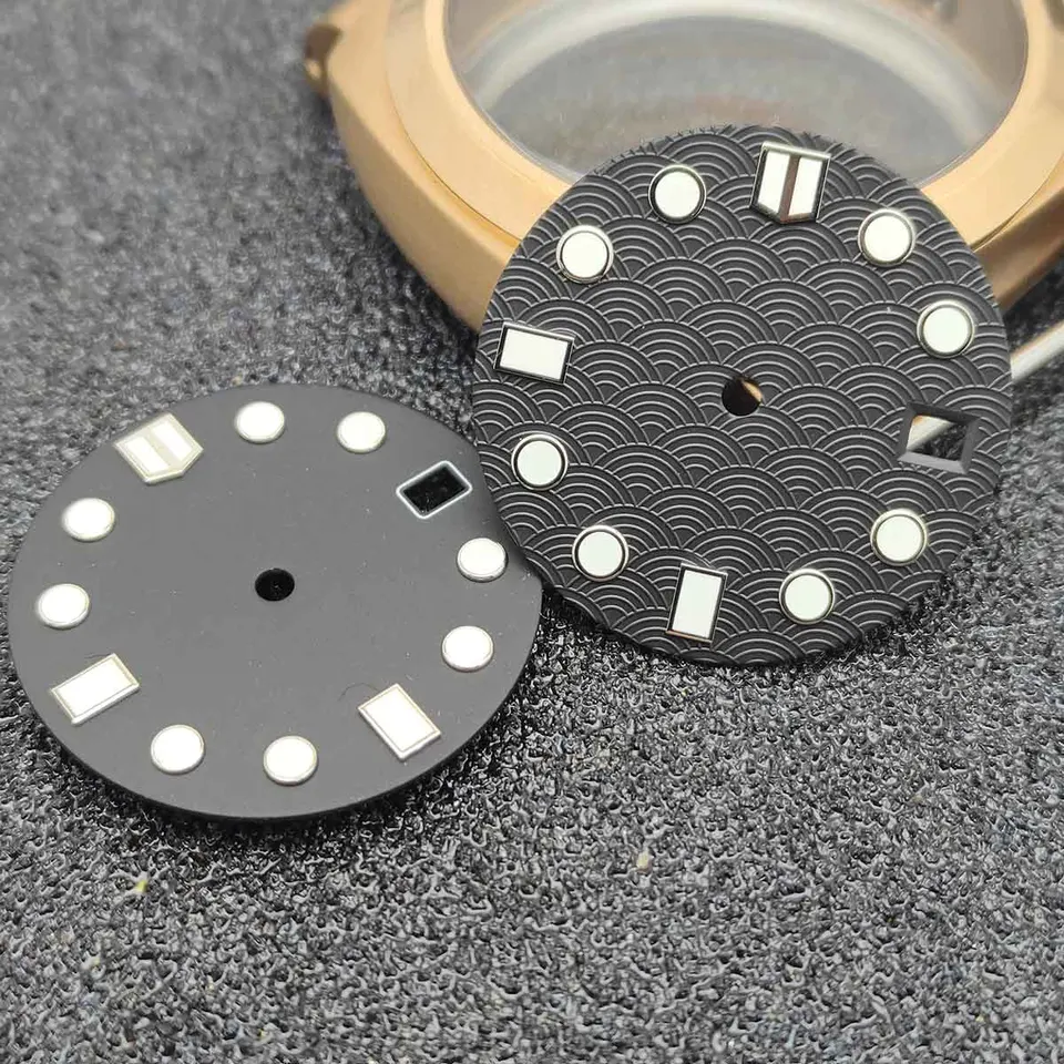Priemer 28,5 mm s jedným kalendárnym hodinárom Dial Luminát pre NH35 Pohybové príslušenstvo
