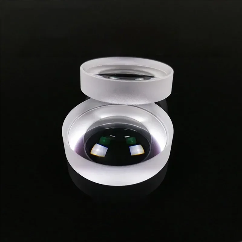 Priemer 2pcs 12,7 mm mini K9 Optické sklo ohniskové vzdialenosť 15 mm optika LED Plano Plano konkávne sklenené šošovky