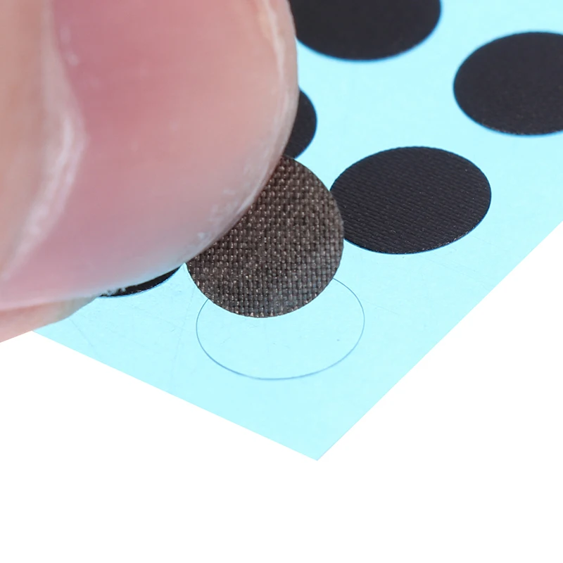 Priemer 3/4/5/6 mm 4 Veľkosti čiernej vodivej gumovej podložky Klávesnica Keypad Opravy pre IR diaľkové ovládanie vodivých gumových tlačidiel