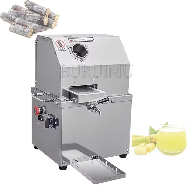 Priemyselný komerčný elektrický cukrový trstinový cukrová trstina Press Juice Juicer stláčanie extraktu extraktora na výrobu stroja