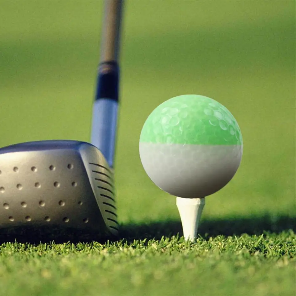 Priesvitný golfový loptičku High Spin Golf Ball Farebné ľahké golfové loptičky pre ovládanie jedinečných doplnkov pre golfistov pre mužov
