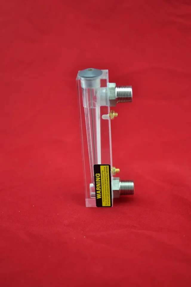Prietokmeter panela LZM-15 (prietokový meter) pre plyn/vzduch bez regulačného ventilu s armatúrou z nehrdzavejúcej ocele 1/2 