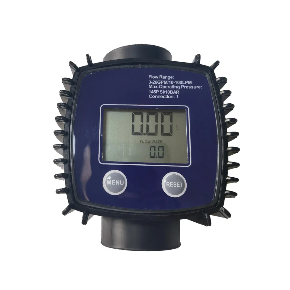 Prietokom paliva z turbíny Palučný prietok K25 Prietok voda LCD Prietok merač LCD Potrubie Prietokomer kvapaliny Senzory 2,3-3,3 VB Modrá