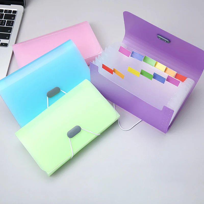Priečinok s úložiskom A6 Peniaze Zhromaždenie knihy o karte Album Book Organizátor Photo Expanding Wallet Organ Bag Data File Petouch Family Folder