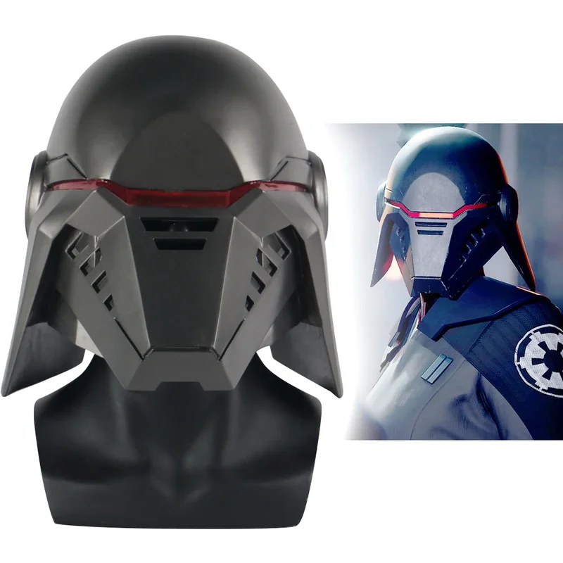 Prilby masky Jedi Fallen Order Order Second Sister Inkisitor prilba cosplay maska ​​Hard Pvc Halloween Party Prop