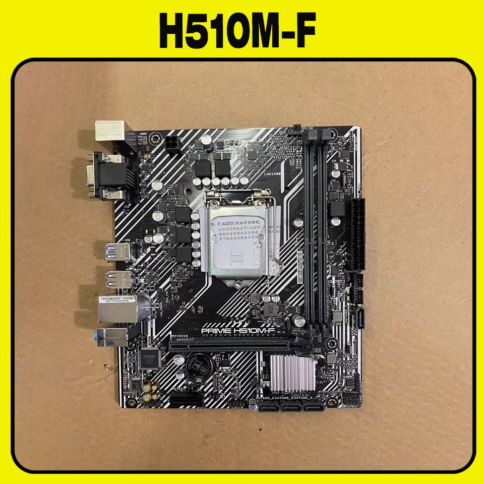 Prime H510M-F pre ASUS H510 LGA 1200 MICRO ATX PCIE PCIE 4.0 USB 3.2 SATA 6 GBPS