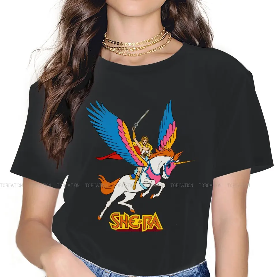 Princezná power žien košele She-Ra princezná Power Kórejský štýl-tričko Kawaii Vintage ženy Blusas
