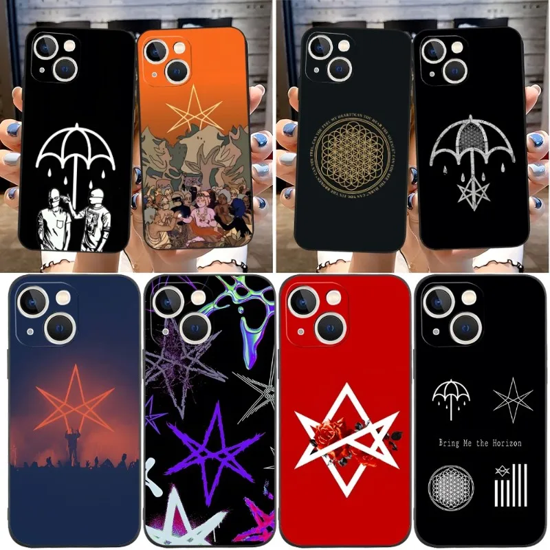 Prineste mi H-Horizons BMTH telefónny puzdro pre Apple iPhone 12 Pro 13 11 14 Max XR X XS Mini 6 6s 7 8 Plus Design Back Cover