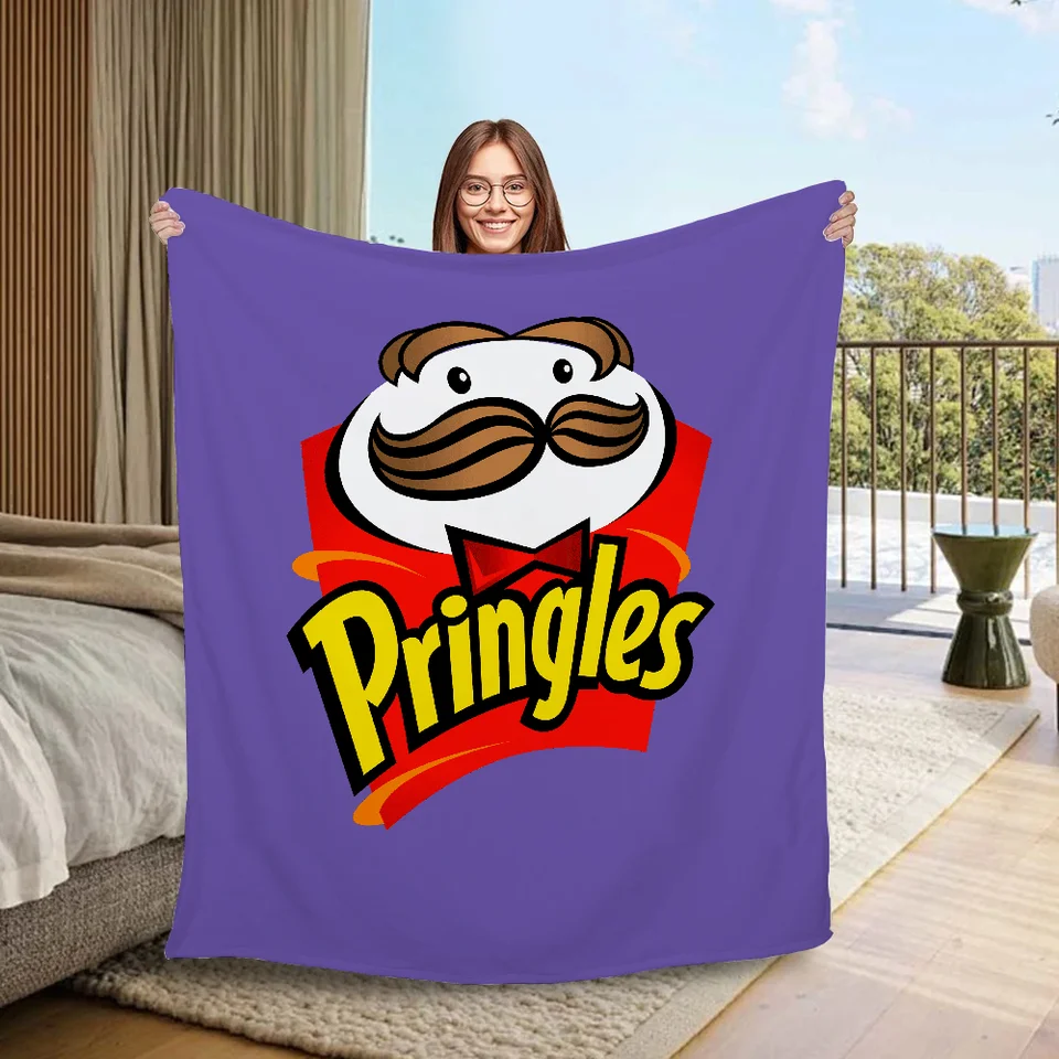 Pringles Vlastné prikrývky pohovka dekorácia kapucňa prikrývka posteľ pletená plechová obliečka na mikrovlákno Domov interiérový interiér pláž