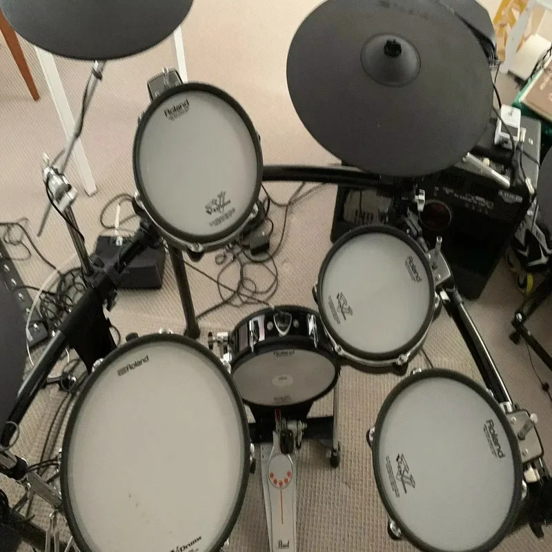 Pripravený na prepravu !! Autentické rolandy TD-17KVX V-Drums Elektronická sada bubnov #TD-17KVX-S-S
