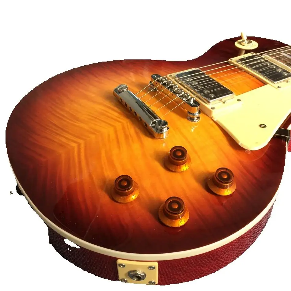 Prispôsobená elektrická gitara, hmatník z ružového dreva, 6 reťazcov
