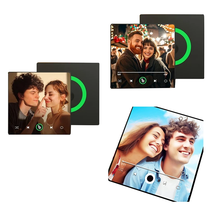 Prispôsobená hudobná chladnička Magnet Personalizovaná hudobná chladnička môže hrať piesne Magnety chladničky pre milovníka hudby