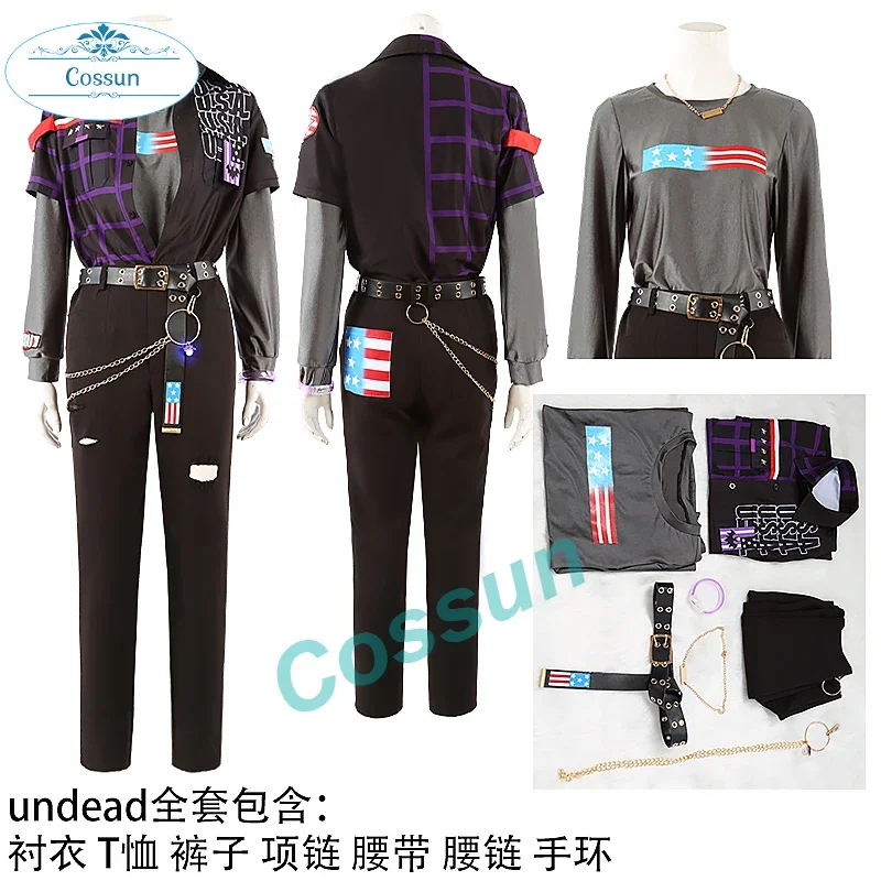 [Prispôsobené] Ensemble Stars USA Undead / Crazy B kostým Halloween SAKUMA REI / HAKAZE Kaoru Outfit Cosplay