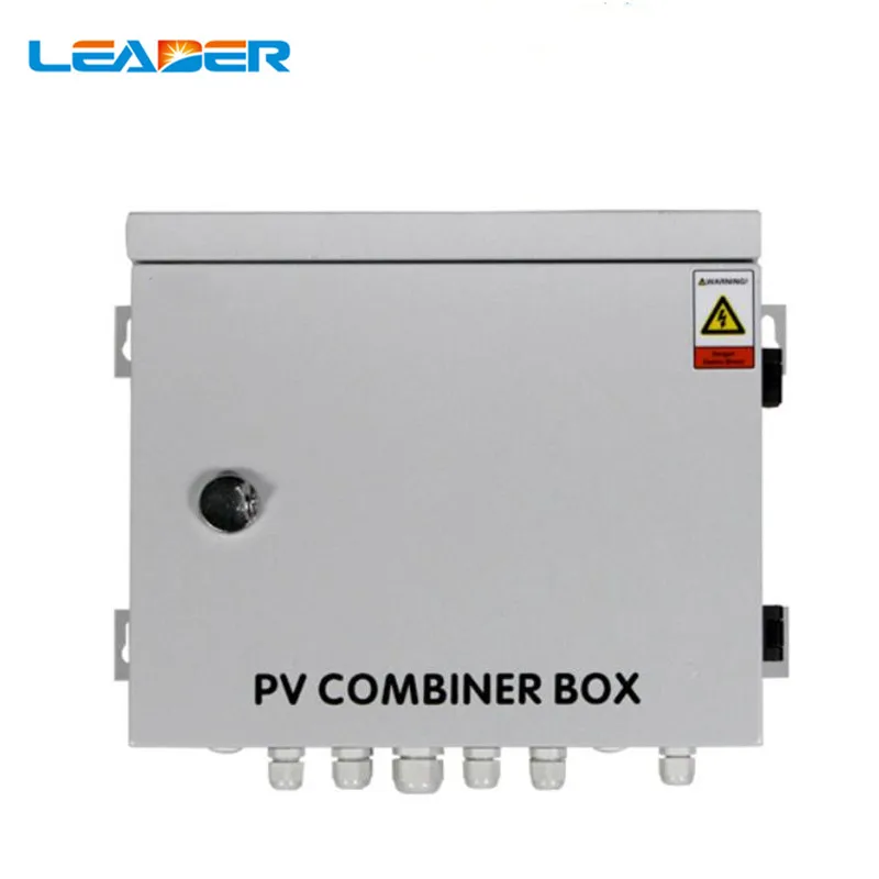 Prispôsobené IP65 1000V 4 Strings DC Combiner Box pre reťazec poľa solárneho systému