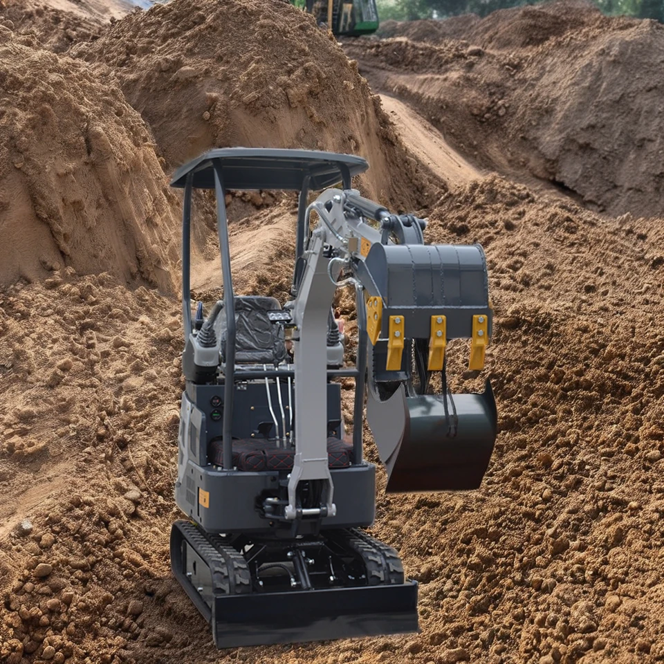 Prispôsobené lacné mikro rýpadlo Mini Pelle 1ton 2ton Digger Micro Escavator 1,2 ton Mini Excavator Machine