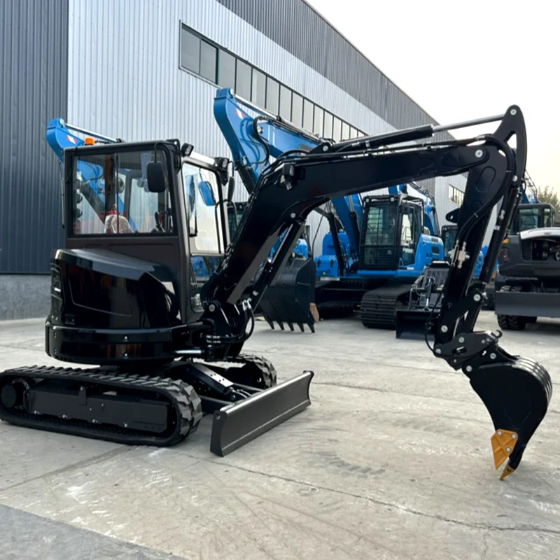 Prispôsobené nové Mini Excavator Trencher Machine Digger