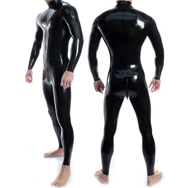 Prispôsobené pančuchy čierne obaly latex amoniak catsuit pre mužov a ženy unisex kombinézy kombinézy 14 farby Mn8