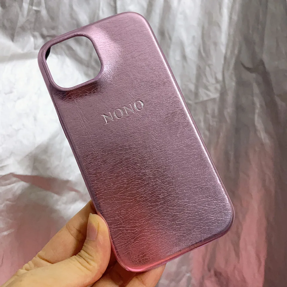 Prispôsobené zlaté strieborné písmeno Glitter PU kožené puzdrá pre iPhone 13 12 15 14 Pro Max 16Plus prípady luxusný tvrdý kovový kryt PU