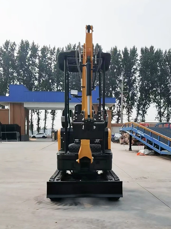 Prispôsobené záhradné poľnohospodárske inžinierstvo Ditch Bucket Crusher kosačky Crawler Hydraulický mikro rýpadlo