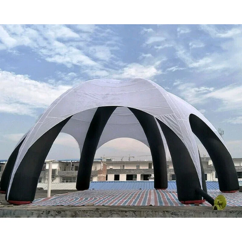 Prispôsobený nafukovací pavúk veľký stan nafukovateľný vonkajší reklama Dome Event Stan nafukovací stan Igloo pre prenájom