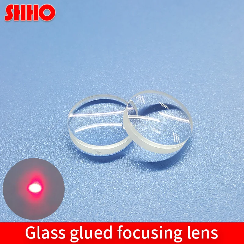 Prispôsobiteľné optické šošovky K9/ZF1 Priemer 15 mm ohnisková vzdialenosť 46,67 mm sklenená šošovka Super dlhá vzdialenosť laser zaostrovacích šošoviek