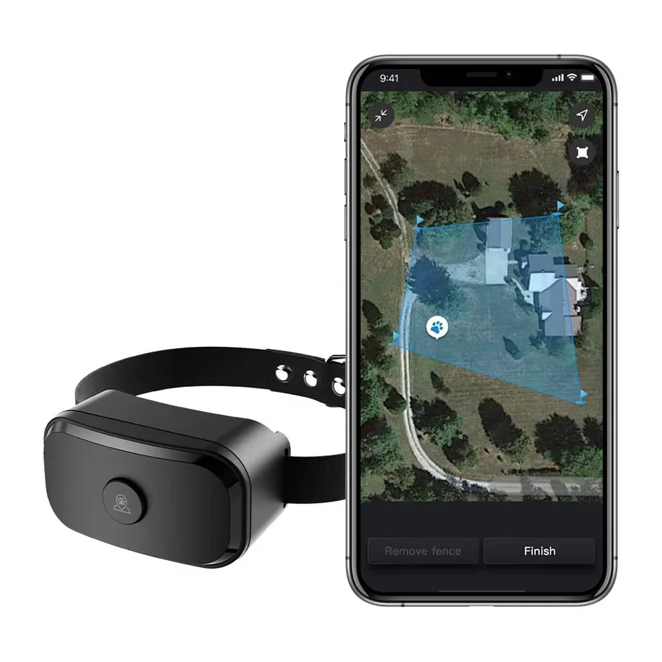Prispôsobiteľný tvar bezdrôtového systému pre psie plot GPS pre psie plot bez predplatného