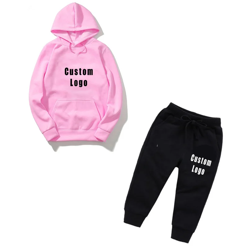 Prispôsobte si DIY Your Design Detské mikiny biele ružové žlté čiapky Mikiny zimné detské oblečenie Teen Top Topsady
