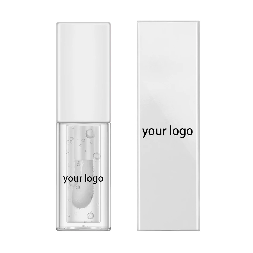 Private Label Clear Lipgloss Custom Logo Dlhodobé 30-farebné kúpanie pluchového oleja plne farebná make-up rastlina zvlhčujúca kozmetika