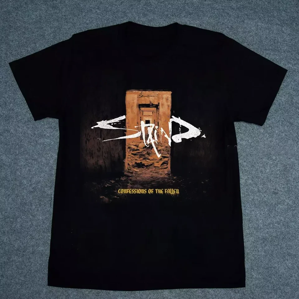 Priznania padlého darčeka Staind pre fanúšikov Black S-5XL Unisex Tričko